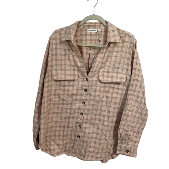 Roller Rabbit VELHA PLAID GUY SHIRT
PINK, New with Tags - Picture 4 of 7